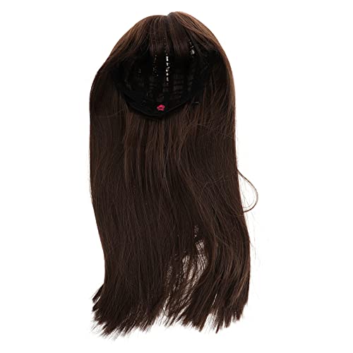 FRCOLOR Peruca Longa Peruca Reta Com Estrondo Cabelo Falso Chique Acessório Do Cabelo Da Menina