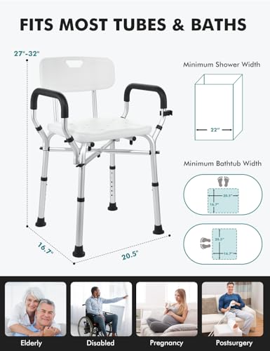 Vfauosit Shower Chair For Inside Shower thumb #5