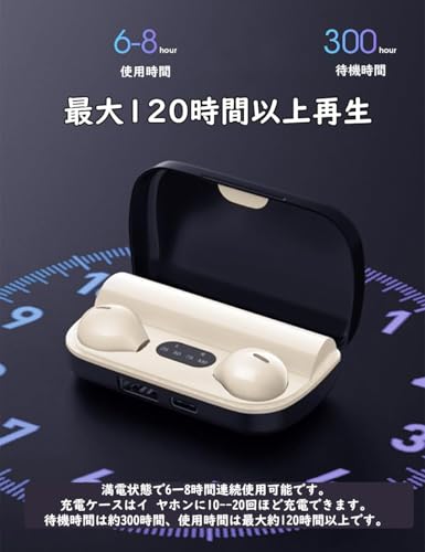 イヤホン bluetooth ワイヤレスイヤホン 小さい耳用 女性向け ブルートゥース イヤホン bluetooth5.2 寝ホン 痛くない bluetooth 横向き 睡眠用イヤホン ノイズキャンセリング 長時間再生 インナーイヤー ワイヤレス イヤフォン ledディスプレイ表示 マイク内蔵 ハンズフリー通話 昼夜兼用イヤホン 寝返り痛くない 睡眠用イヤホン iPhone/Android適用