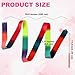 Guirnd Dance Ribbons 6 PCS, Gymnastics Ribbon Wands with Non-Slip Handles, 78.7 Inch Long Streamers, Ribbon Dancing Wands for Artistic Dancing, Talent Shows, Party Decorations