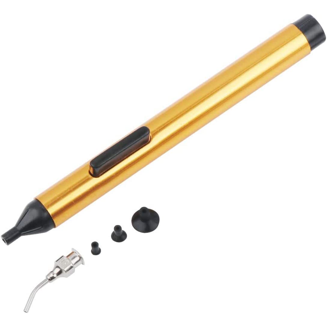 Ręczny przyssawka do lutowania, 1 pc pompa do lutowania przyssawka Ic Smd Remover spawanie próżniowe przyssawka z 3 końcówkami