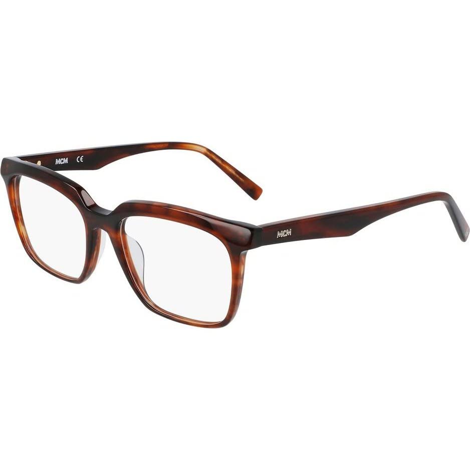 MCMEyeglasses 2714 281 Striped Brown, Striped Brown, 53/17/145