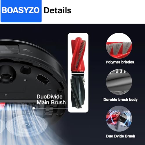 Hauptbürste für roborock Qrevo Curv S5X / Qrevo Edge S5A / Qrevo Curv/Qrevo Edge/Saros 10/Saros 10R /Qrevo S5V Saugroboter, Saugroboter Zubehör