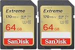 SanDisk – SanDisk Extreme SDXC UHS-I Speicherkarte 64 GB (V30, 170 MB/