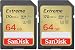 SanDisk Extreme SDXC UHS-I Speicherkarte 64 GB (V30, 170 MB/s Übertragung, U3, 4K UHD Videos, SanDisk QuickFlow-Technologie, wasserdicht, stoßfest, temperaturbeständig) (Packung mit 2)
