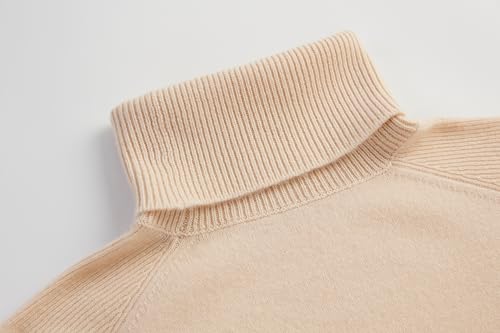 Image of EURKEA Women's Turtleneck 100% Cashmere Sweater, Long Sleeves Pullover Winter Top for Women, Gift Ready