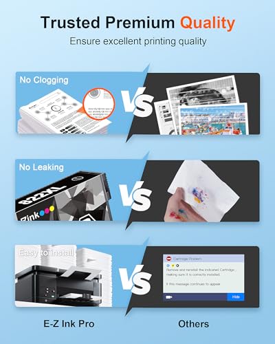 Image of E-Z Ink Pro Remanufactured Ink Cartridge Replacement for Epson 822XL 822 T822, Black, 2 Pack