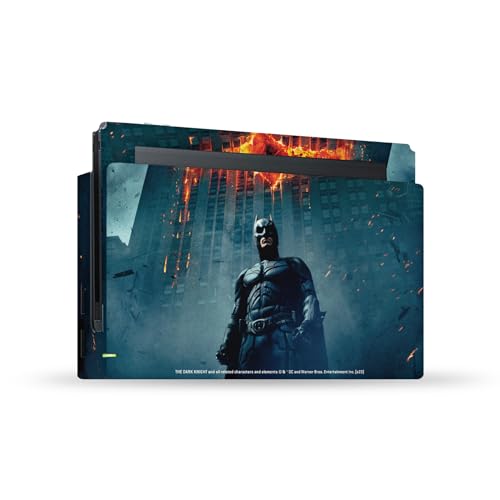 Skin autocollant Batman pour console Nintendo Switch et dock avec motif The Dark Knight