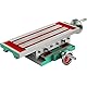 Mophorn kreuztisch Tischbohrmaschine 450 mm, Frässchraubstock 170 mm, Metall Professionelle Gusseisen Schraubstock für Säulenbohrer Breite Backen und den vielseitigen Einsatz, Metallisch