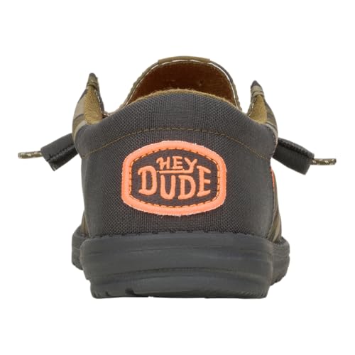 HEYDUDE Wally Funk Mossy Oak BTML Black Camo Size 7, Mens Shoes, Slip-on Loafers, Comfortable & Light-Weight4