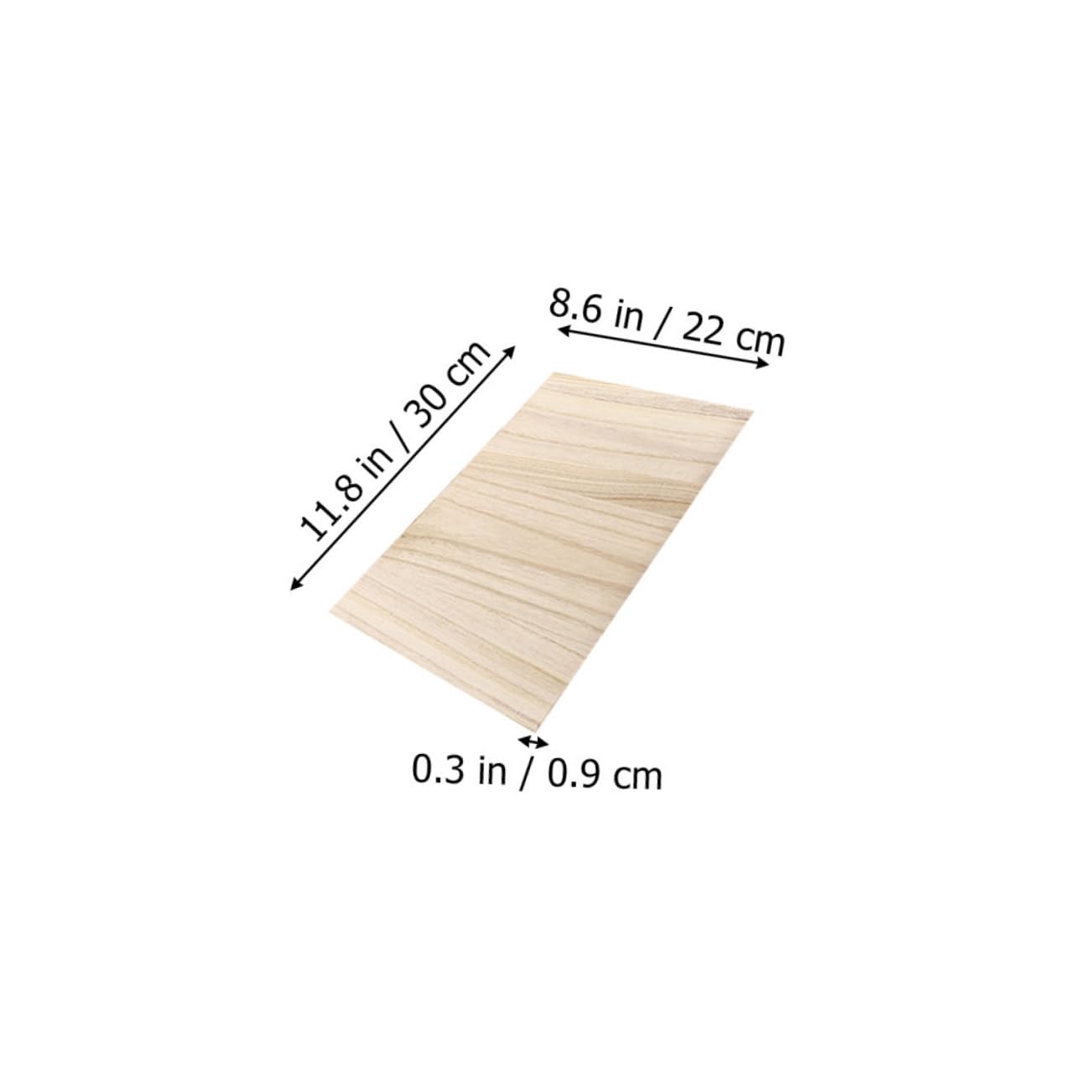 Hemoton 5Pcs Portable Taekwondo Breaking Boards Durable Karate Training Wood Boards for Beginners Daily Use and Taekwondo Supplies Thickness for Skill Improvement