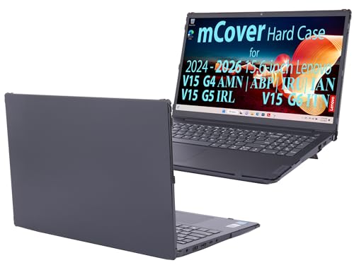 Funda para portátiles Lenovo V15 G4 G5 G6 mCover negra ideal oficina y universidad