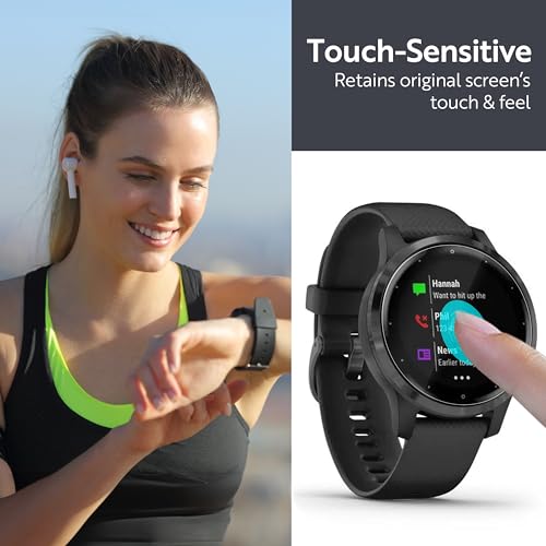 Image of ArmorSuit 6 Pack for Garmin Vivoactive 4S 40mm (2020 Release) Screen Protector MilitaryShield HD Clear TPU Film - Made in USA