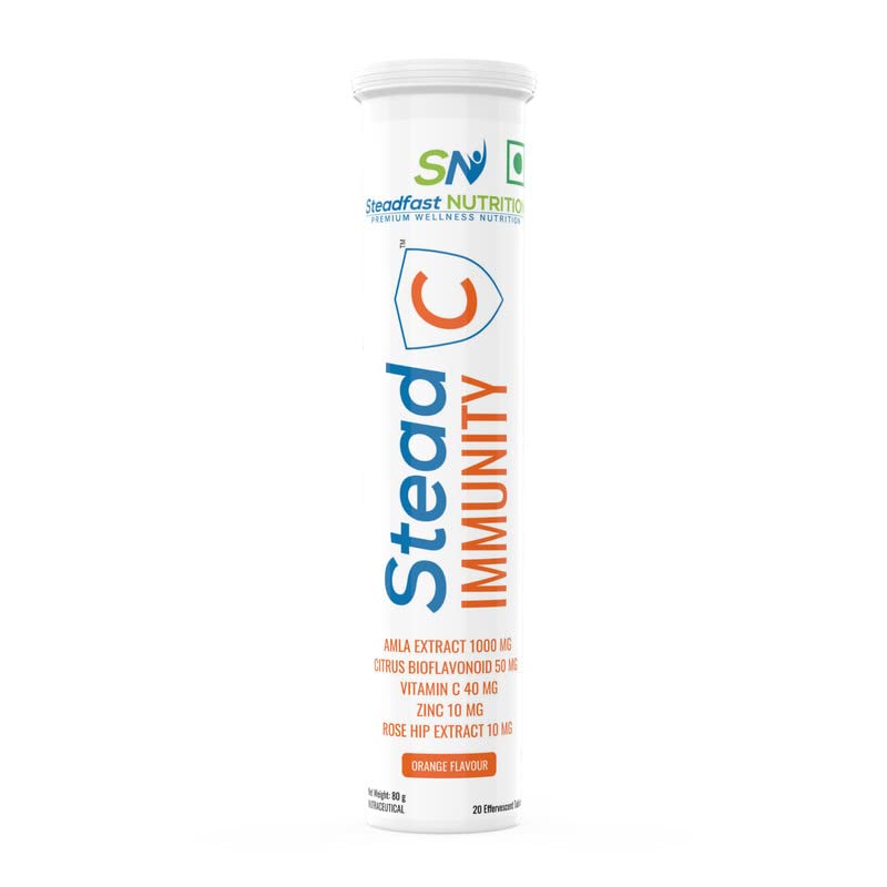 Steadfast Nutrition |SteadC | Vitamin C Tablet 1000mg |Gives Glowing Skin & Enhances Immunity (1 (B0B8NHHQ8R) Amazon Price History, Amazon Price Tracker