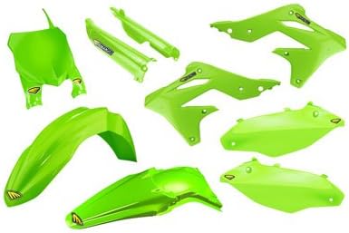 Cycra Powerflow Complete Body Kit Green for Kawasaki KX250F 2013-2016