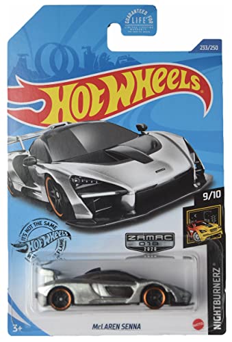 Hot Wheels Zamac McLaren Senna - Nightburnerz miniatura 1