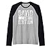 Divertente Personalizzato Nome Joke Shirt David Edizione Limitata Maglia con Maniche Raglan