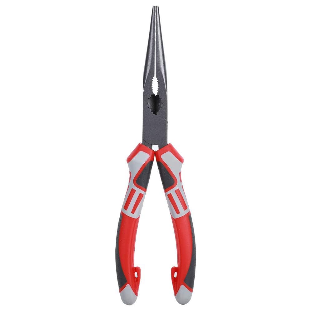 Jnchdghwa As Shown Wire Cutter With Nose Pliers, 200Mm Chrome Steel Long Nose Pliers For Electricians