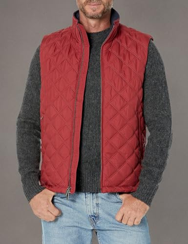 Image of Brooks Brothers Men's Diamond Quilted Vest