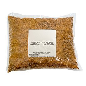 Big Poppas Double Secret Steak Rub  Award Winning Beef Rub  Gluten-Free Spice Mix  Dry Rubs for Smoking and Grilling with Sea Salt (5Lb Bag)