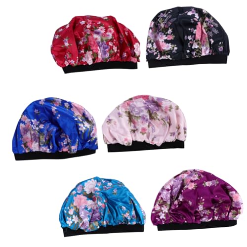 Bonnet satin cheveux nuit BESPORTBLE - bandeau élastique large pour soin capillaire femme