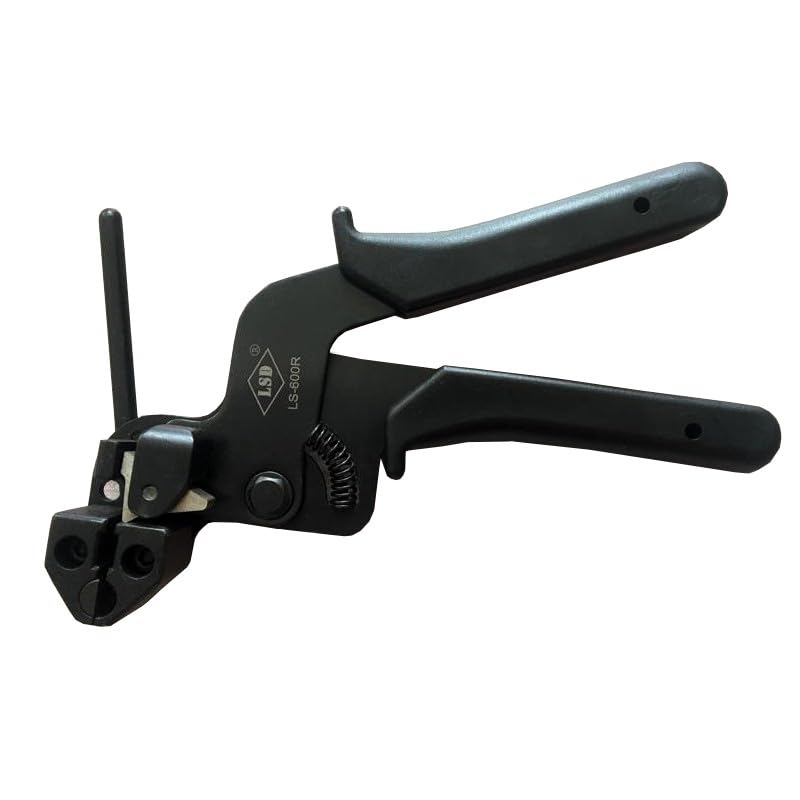 Herramienta de apriete de alambre de acero inoxidable para ataduras de cables para alicates de pistola de corbata, dispositivo de tensión de ajuste automático LS-600R