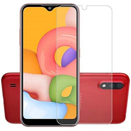 Image of EmBed Matte Fiber Display Guard for Samsung Galaxy M01 - Unbreakable, Ultra-Thin, Lightweight Matte Finish Screen Protector with Easy Installation Kit