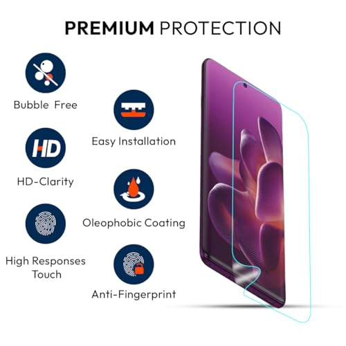 Image of KAPAVER EasyDo Film Screen Guard Protector for Moto Edge 60 Pro (2 Pack)