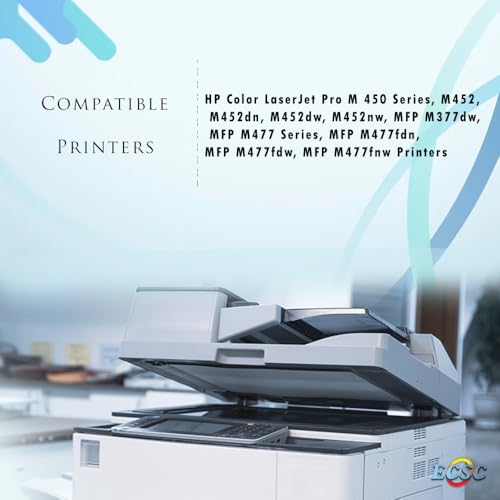 Toner compatible CF410X HP Color LaserJet Pro M477fdw M452dn - 2