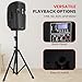 Pyle Active + Passive PA Systems - Dual 8inch 700 Watt Max Power Output Speaker with Microphone, Bluetooth Wireless Streaming, MP3/USB/SD/AUX Readers, Speaker Stands- Pyle PPHP849KT