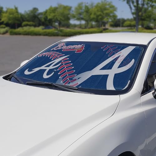 Image of FANMATS MLB Unisex-Adult Windshield Sun Auto Shade 59 inch x 29.5 inch