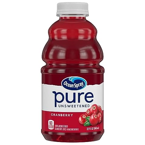 Ocean Spray Pure Unsweetened Cranberry Juice Cover