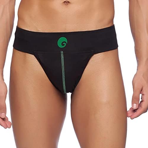 omtex Men’s Athletic Neo Stretchable Supporter with Back Coverage & Cup Pocket | Quick Dry, Moisture Wicking Sports Innerwear for Gym, Workout & Training - Pack of 1