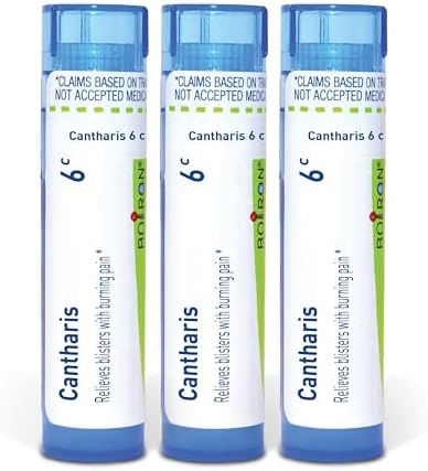 Boiron Cantharis 6C Homeopathic Medicine for blisters with Burnin...