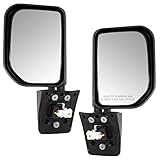 Driver and Passenger Power Side View Mirrors with Lamps Gloss Replacement for Toyota 87940-35A60 87910-35A90 AutoAndArt