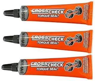 Cross Check Torque Seal Orange (3-pack)