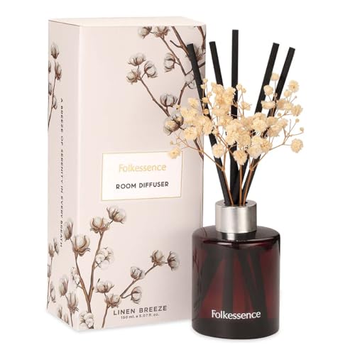 Difusor de varillas Folkulture Linen Breeze 150 ml miniatura 1