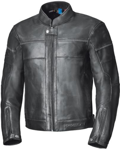Veste en cuir de moto imperméable Held Cosmo WR taille 56 noir