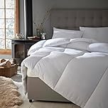 Silentnight Warm and Cosy Double Decker Duvet Quilt - 18 Tog Winter Warm Cosy Thick Duvet Hypoallergenic and Machine Washable - Two Layers Retains Heat - Double