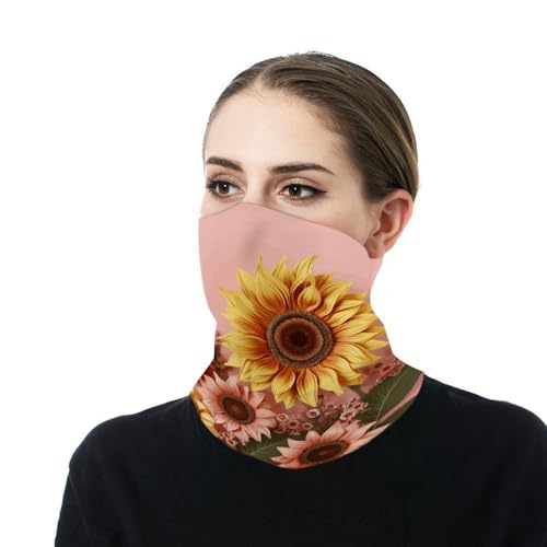 Neck Gaiter Face Mask Men Women, Blue And White Face Mask Scart Cover for Dust Wind Sun Protection4