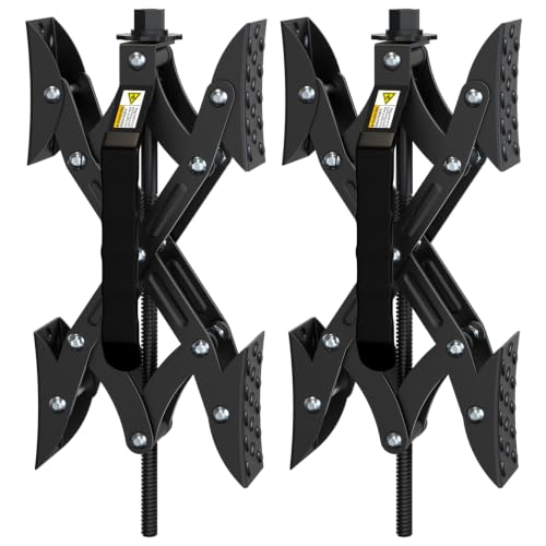 Image of RV X Chocks Wheel Stabilizer for Travel Trailers, RV X-Shaped Wheel Chocks