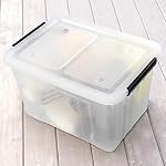 30 L Ultra Latching Box, Clear Plastic Storage Bins with Lids - Image 5
