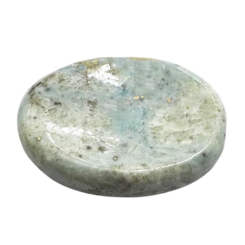 Image of Crystal Heaven Certified Hackmanite Thumb Worry Pebbles Stones For Anxiety Stress Relief Massage - Aaa Grade Original Healing Gemstone Agate Rubbing Stone For Yoga Meditation Spiritual Reiki Feng Shui