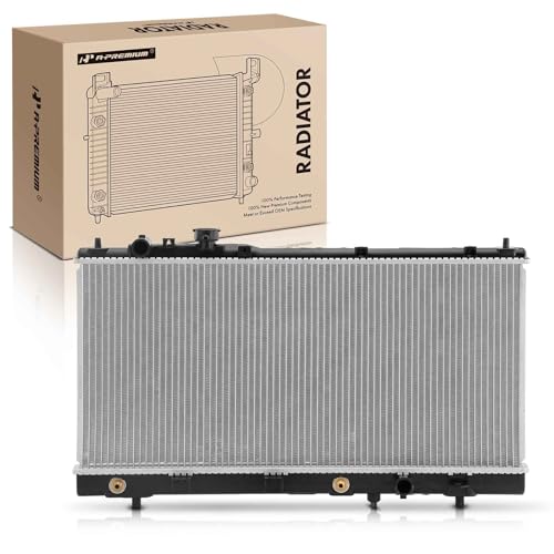 A-Premium Engine Coolant Radiator with Transmission Oil Cooler Compatible with Mazda Protege 1999-2003 Protege5 2002-2003, Automatic Transmission, ReplaceZL0415200A, ZL0115200B