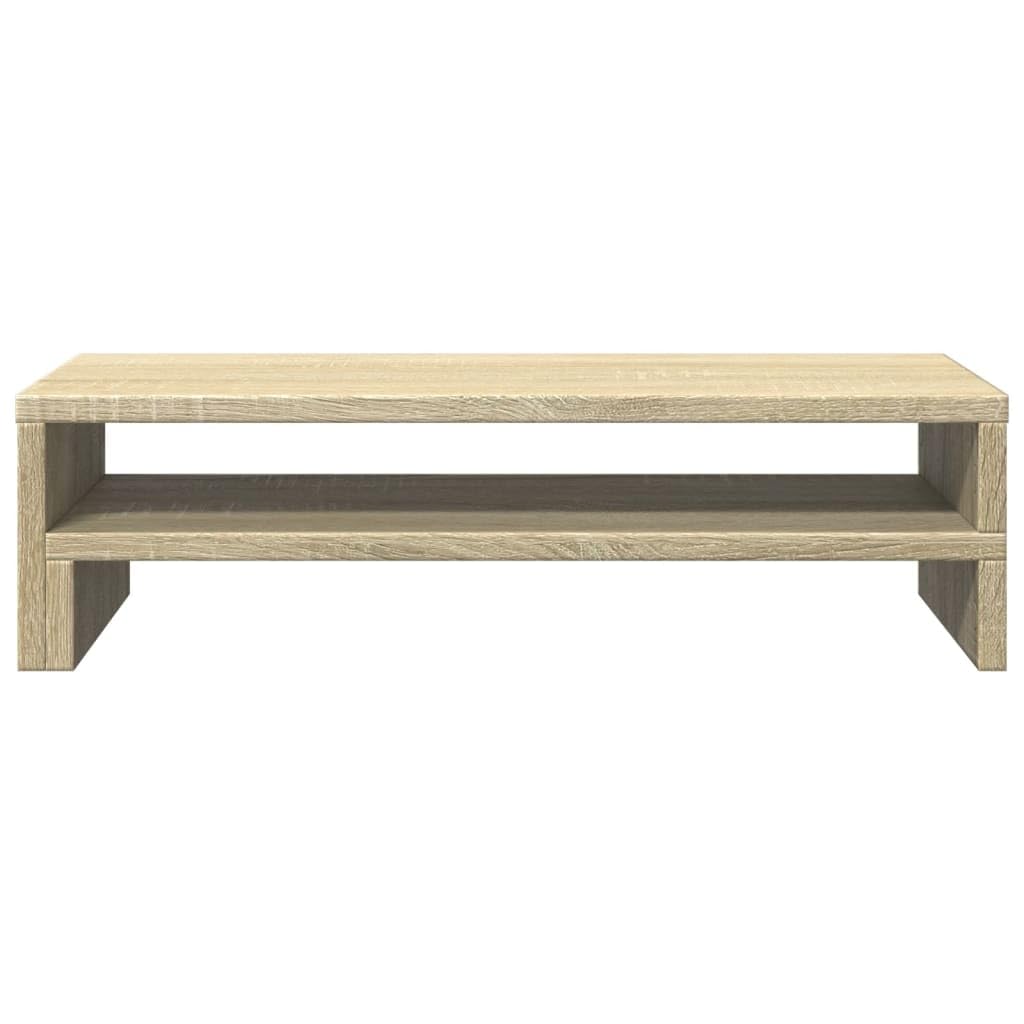 Stojak na monitor dąb Sonoma 54 x 22 x 15 cm – ergonomiczne podwyższenie biurka do monitora PC