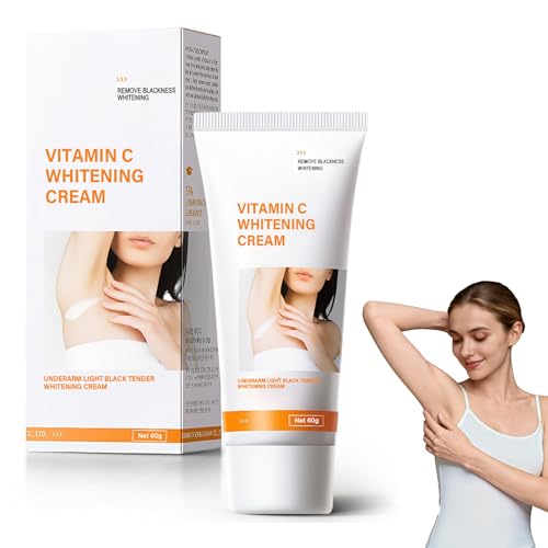 Blanqueador De Axilas, Crema Blanqueadora Partes Intimas, Crema Blanqueadora Corporal Para Axilas, Rodillas Y Zonas, Codos, Aclara Manchas Oscuras, Textura Ligera De Rápida Absorción, Unisexo, 60g