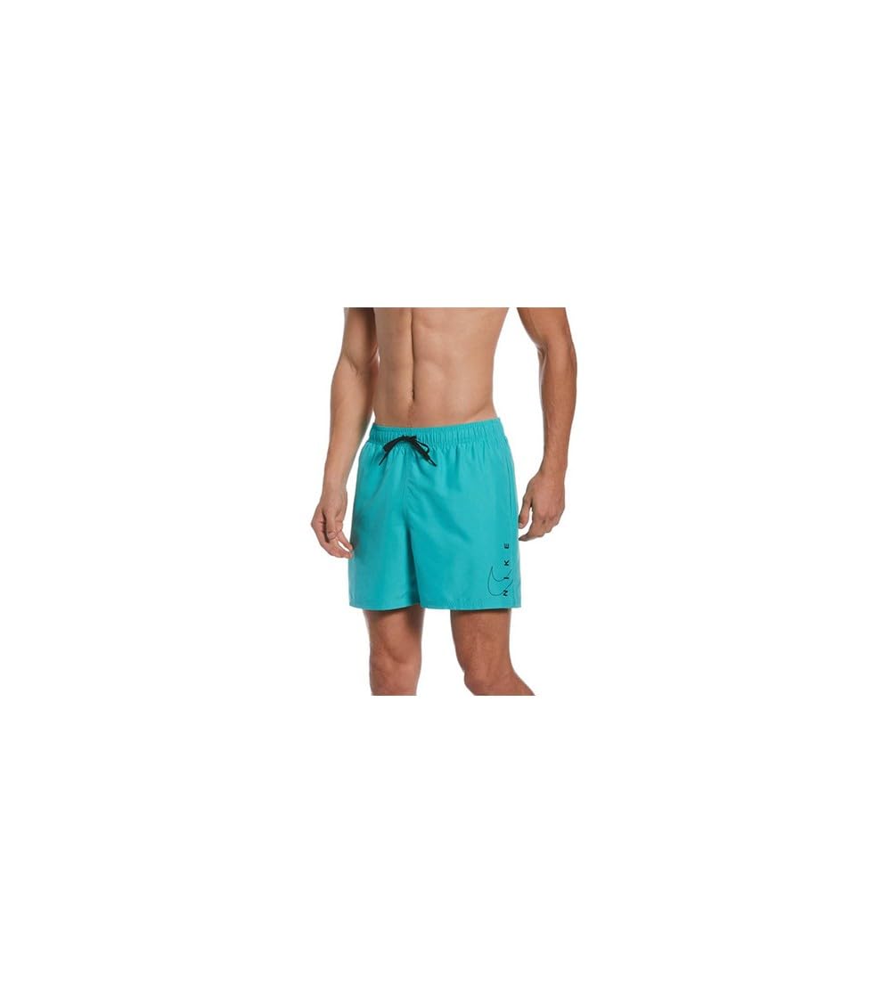 Nike Męskie szorty kąpielowe, spodenki plażowe, szorty do siatkówki, kolor: zielony, artykuł: -339 Washed Teal, rozmiar: 2XL