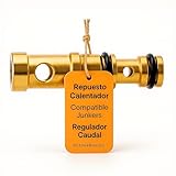 RO Linea Blanca ® VENTURI CALENTADOR 8708205279 Compatible Con Junkers WR11E WRDP182B ZW20KDKE WRD11 WR275 23S 8708205279 87082052790 8708205277 87082052770 Repuesto Regulador Caudal Calentador