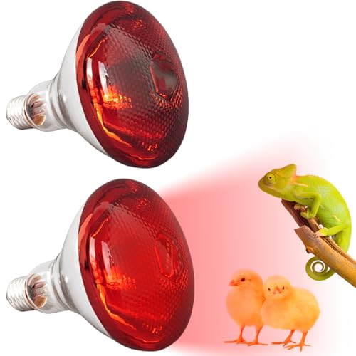 PRIISF Infrarotlampe Wärmeplatte Küken 30℃-75℃ Doppelseitig Hühnerstall