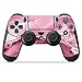 DeinDesign Skin Compatibile con Sony Playstation 4 PS4 Controller Pellicola Adesivi Sirenetta Marmo Glitter Look